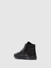 Zip Up Ankle Boots IBBI653SOF BLACK